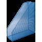 Лоток для бумаг вертикальный BUROMAX, металлический, синий