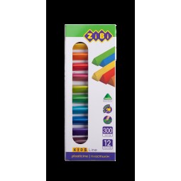 Пластилін 12 кольорів, 300 р, KIDS Line