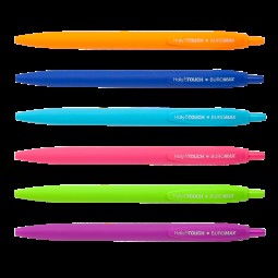 Ручка шариковая автоматическая Holly Touch, 0,7мм, синяя