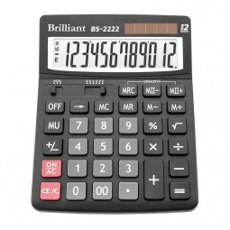 Калькулятор Brilliant BS-2222, 12 розрядів