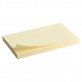 Блок бумаги с липким слоем 75x125мм, 100л., желт