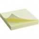 Блок бумаги с липким слоем 75x75мм, 100 л., желт