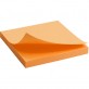 Блок бумаги с липким слоем 75x75мм, 80 л., ярко-оранж