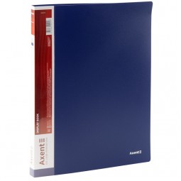 Дисплей-книга 20 файлов, синяя
