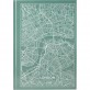 Книга записная А4 Maps London, 96л., кл., бирюзовая