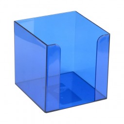 Куб для бумаг 90x90x90 мм, синий