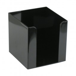 Куб для бумаг 90x90x90 мм, черный