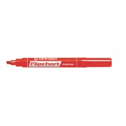 Маркер Flipchart 8560 1-4,6 мм клиновидный красный