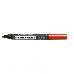 Маркер Permanent Dry Safe 8510 2,5 мм круглый крас