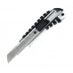 Нож канцелярский, метал. (Zn),рез.вставки, 18мм