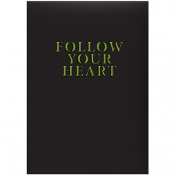 Ежедневник недат. Агенда Follow your heart