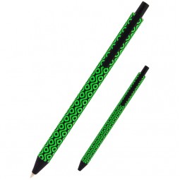 Ручка шариковая автомат. Snake зеленая, синяя