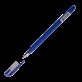 Ручка гелевая FOCUS, RUBBER TOUCH, 0,5 мм, синие чернила