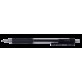 Ручка гелевая автоматическая TARGET, 0,5 мм,  рез.грип, черные чернила