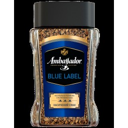 Кофе растворимый Ambassador Blue Label, сткл.б. 190г*8 (7612)