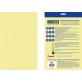 Бумага цветная PASTEL, EUROMAX, желтая, 20 л., А4, 80 г/м²