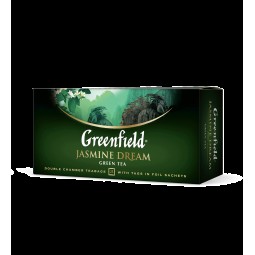 Чай зеленый 2г*25*15, пакет, "Jasmin Dream", GREENFIELD
