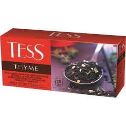 Чай черный 1.5г*25*24, пакет, "Thyme", TESS