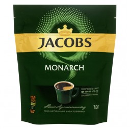 Кава розчинна 30 г, пакет, JACOBS MONARCH