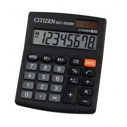 Калькулятор Citizen SDC-805NR, 8 разрядов