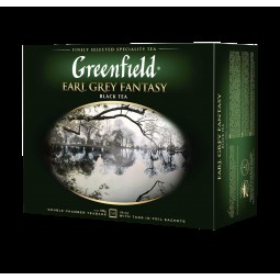 Чай черный Earl Grey Fantasy 2гр.х50шт, "Greenfield", пакет