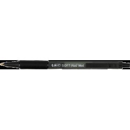 Ручка "SOFT CLIC GRIP", с грипом, черный