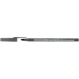 Ручка "Round Stic", чорна, 0.32 мм, 60 шт/уп