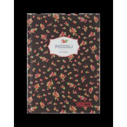 Записная книжка PICCOLI, А5, 80 арк., клітинка, інтегральна обкладинка, коричневий