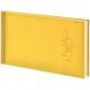 Еженедельник датированный 2022 BRUNNEN карманный  Tweed желт