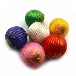 Набор елочных шаров 20Z17-127 Разноцветные D6см, 6штук