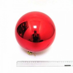 Елочный шар D20см 4824-20rd Big red, глянцевый