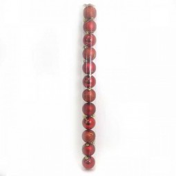 Набор елочных шаров DSCN0922-6-12-R RED,  6см, 12 штук в тубусе