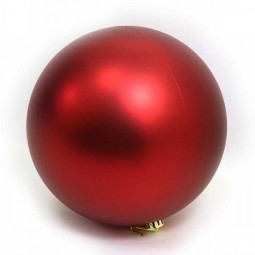 Елочный шар D15см DSCN0980-15R RED, матовый