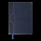 Ежедневник датированный 2022 VIENNA, L2U, A5, синий, иск.кожа/поролон