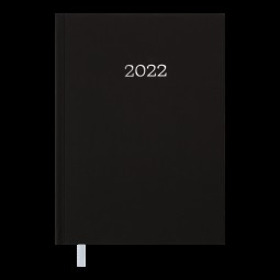 Щоденник датований 2022 MONOCHROME, A5, чорний