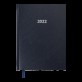 Ежедневник датированный  2022 STRONG, A5, т.синий, иск.кожа