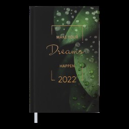 Ежедневник датированный  2022 MAGIC, A6, зеленый