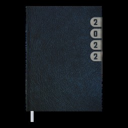 Ежедневник датированный  2022 INDEX, A5, синий