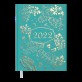 Ежедневник датированный  2022 RICH, A5, бирюзовый