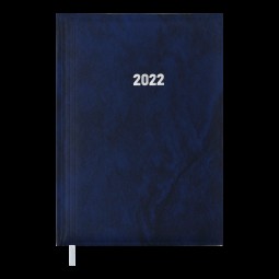 Ежедневник датированный 2022 BASE (Miradur), L2U, A5, синий, бумвинил/поролон