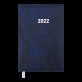 Ежедневник датированный 2022 BASE (Miradur), L2U, A6, синий, бумвинил/поролон