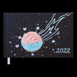 Еженедельник карманный датированный  2022 SWEET, фиолетовый