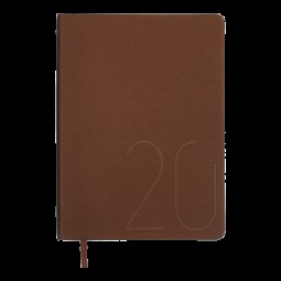 Ежедневник датированный  2022 STEEL, A5, бронзовый, иск.кожа