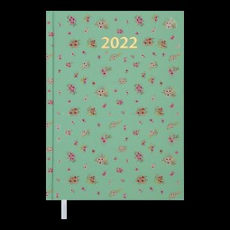 Ежедневник датированный  2022 PROVENCE, A5, бирюзовый