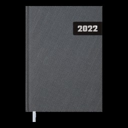 Ежедневник датированный  2022 MANLY, A5, серый